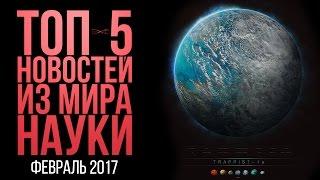 ТОП-5 новостей из мира науки. Февраль 2017