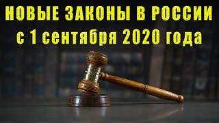 Новые законы с 1 сентября 2020 года. Что ждет Россиян в сентябре?