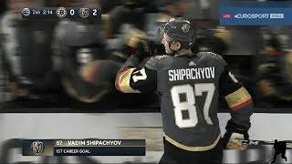 Первый ГОЛ Вадима Шипачёва в NHL...