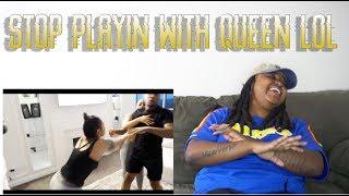 Queen was about to K.O Armon for her man lol not today... Armon and Clare Prank (reaction)