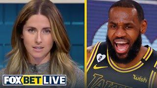 LeBron & Lakers have become title favorites,Clippers need more from Paul George | NBA | FOX BET LIVE