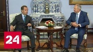 Премьер Белоруссии обсудил с Медведевым дальнейшую интеграцию в рамках Союзного государства - Росс…