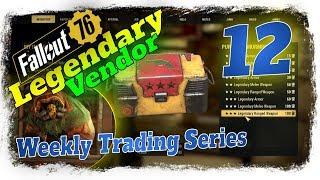 Fallout 76 Legendary Vendor Weekly Trading Series #12 Buying ⭐⭐⭐ Legendary Armor