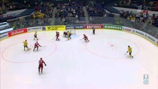Хоккей Швеция-Россия 2 3 (Гол сборной Швеции)