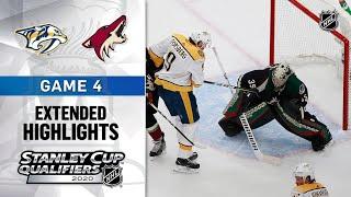 Nashville Predators vs Arizona Coyotes | Aug.07, 2020 | Best of 5 | Game 4 | NHL 2019/20 | Обзор