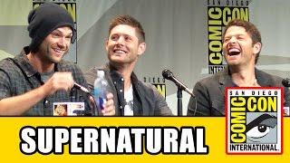 Supernatural Comic Con Panel - Jensen Ackles, Jared Padalecki, Misha Collins, Season 11