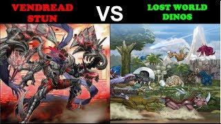 YuGiOh Duel - Vendread Stun vs Lost World Dinos