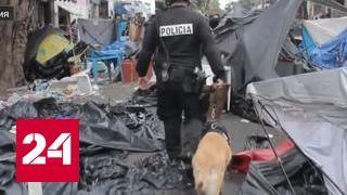 В Бразилии начались беспорядки после закрытия наркорынка
