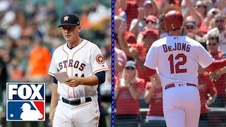 Astros injury issues and who is the Cardinals MVP? | MLB WHIPAROUND