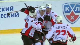 Top 10 First Half KHL Goals / Лучшие голы первой половины сезона КХЛ