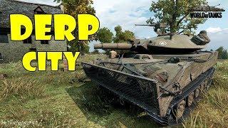 World of Tanks - Funny Moments | DERP CITY! (Population: You)