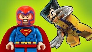СуперМагнето или Росомаха сошел с ума! Новые Лего Мультики  #мультфильмы 2018