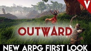 OUTWARD FIRST LOOK -- NEW SOULS-LIKE OPEN WORLD COOP SURVIVAL ARPG