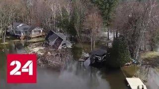 Наводнение в Канаде: более 12 тысяч человек эвакуированы - Россия 24