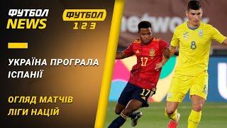 Збірна України програла Іспанії, підготовка клубів УПЛ | Футбол NEWS від 07.09.2020 (15:40)