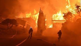 Катастрофические пожары в Калифорнии. Что произошло на нашей Планете 7 декабря 2017