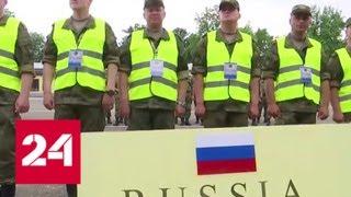 На международных соревнованиях в Сербии российская команда военных водителей стала второй - Россия…