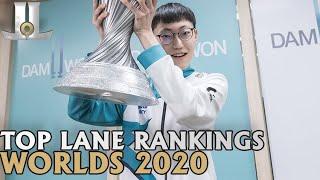 #Worlds2020 Top Laner Rankings | The Tanks Are Dead