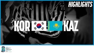 Korea vs. Kazakhstan | Highlights | 2019 IIHF Ice Hockey World Championship Division I Group A