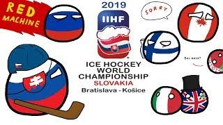 Countryballs - 2019 IIHF World Championship | Чемпионат мира по хоккею 2019 - Группы