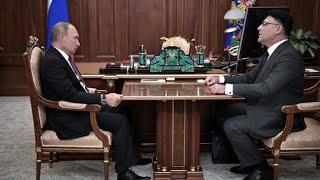Рабочая встреча Владимира Путина с главой Роскомнадзора. Полное видео