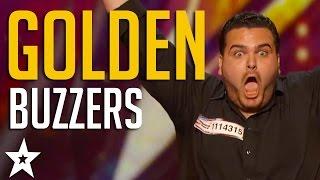 All GOLDEN BUZZERS on America's Got Talent 2016 | Including Grace VanderWaal,  Jon Dorenbos & More!