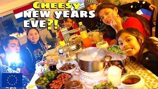 Our NEW YEARS EVE 2020/2021 First time Swiss Cheese Fondue 