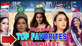 MISS UNIVERSE 2020 HOT PICKS TOP STRONGEST CONTENDERS ROAD TO MISS UNIVERSE CROWN NOV.EDETION