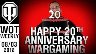 World of Tanks Weekly #73 - 20th Birthaversary!