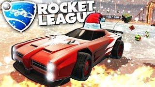Rocket League - Футбольный хоккей (НОВОГОДНЯЯ ОБНОВА)