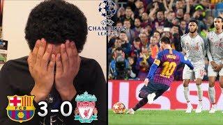 LIONEL MESSI IS THE FREE KICK KING!!! | BARCELONA 3-0 LIVERPOOL REACTION