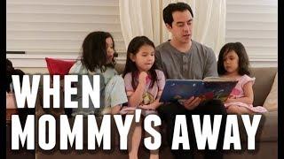 Daddy Duties When Mommy's Away- ItsJudysLife Vlog