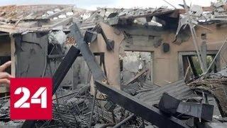 В результате попадания ракеты в дом в израильском поселении шесть человек постадали - Россия 24