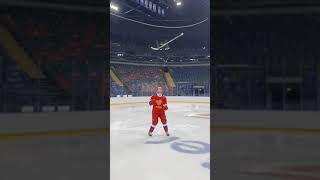 Vasily Podkolzin flying stick challenge