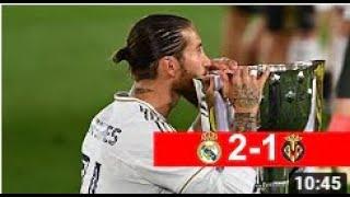 Реал Мадрид — Вильярреал 2:1. Обзор матча 16.07.2020 / Реал Чемпион Испании 2019/20