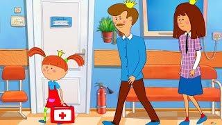 Жила-была Царевна - Ай, болит! - теремок песенки для детей - развивающие мультфильмы