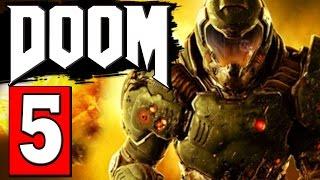 DOOM 4 Full Game Walkthrough Part 5 MISSION - HELL ON EARTH Let's Play Playthrough Doom 2016