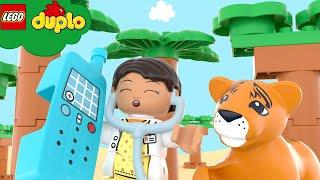 Пять маленьких мартышек - LEGO DUPLO | Мультики для Детей | ЛЕГО