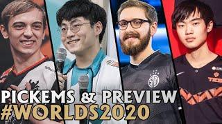 #Worlds2020 Pickems, Preview and Predictions! | LoL World Championship