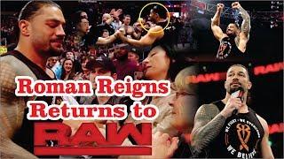 Roman Reigns Returns to WWE Raw 25 Feb 2019 HD | Roman Reigns Come Back RAW