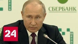 Путин: в России должны быть спецрежимы для инвестиций в искусственный интеллект - Россия 24
