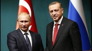 Путин и Эрдоган проводят Российско-турецкий Совет сотрудничества высшего уровня. Полное видео