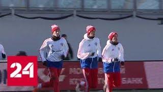 Футболисты сборной России исполнили мечту юных болельщиков - Россия 24